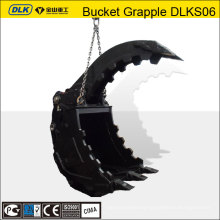 rock clamps, stone grapple, excavator grapple buckets for KOMATSU PC220
